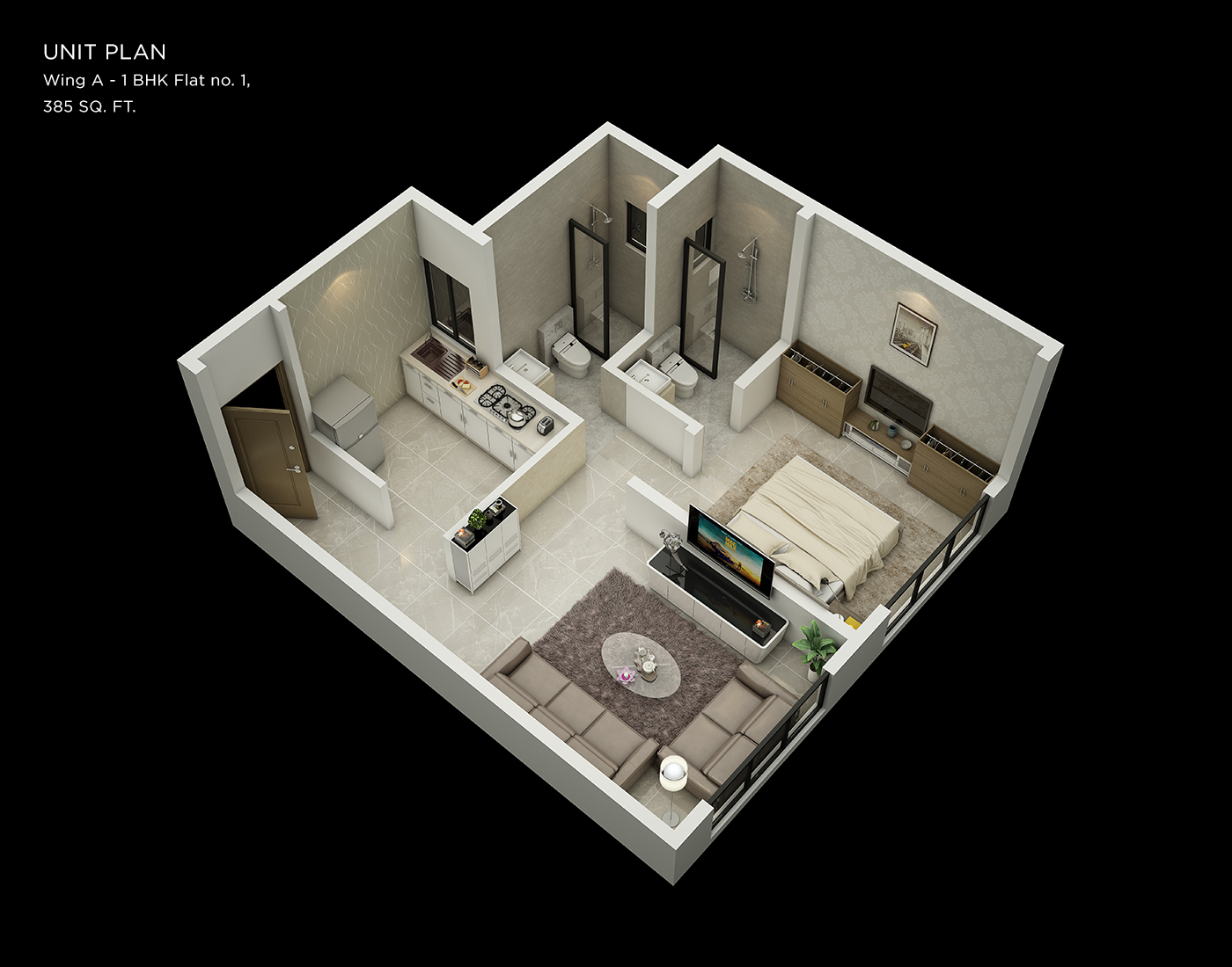 Wing-A-1BHK_Flat-no-1_385-SQ.FT